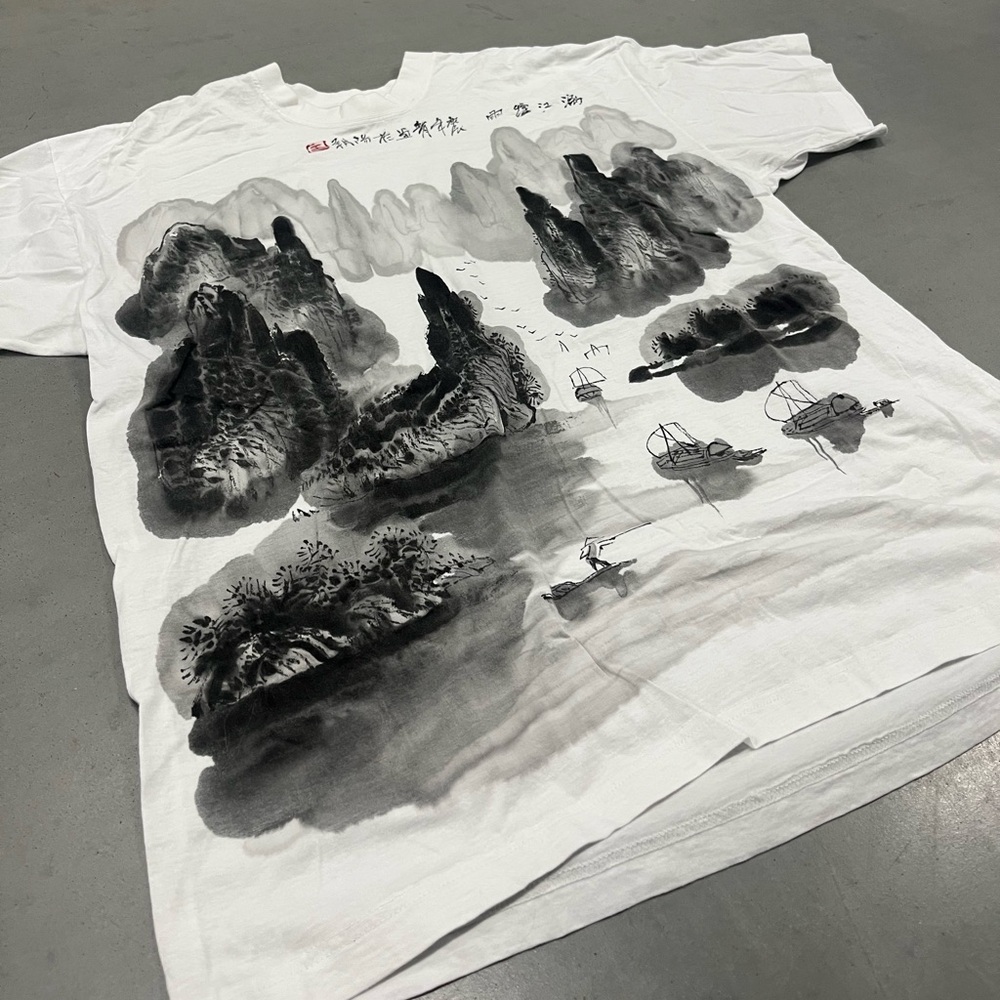 Vintage Y2K  Chinese Style Aop T-Shirt